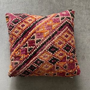 Moroccan style accent pillow